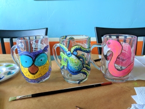 Holiday Beer Mug Painting Class @ Kilowatt Brewing Ocean Beach